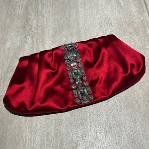 Satin wristlet